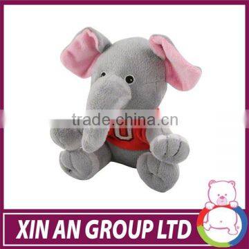 Custom filling soft toy plush elephat doll