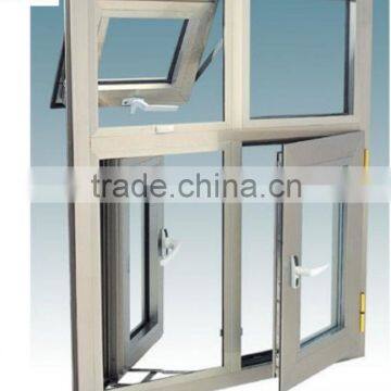 tempered glass/aluminium window and accessories with modern window grill design