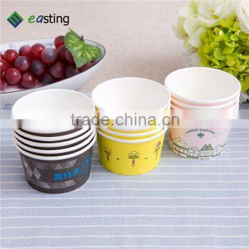 12 oz hot recycleable or disposable paper Sugar dessert bowl