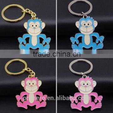 Multicolor Metal Keychain The Monkey Zodiac Couples Keychain Bag Buckle Hanging photo-5