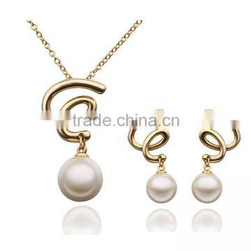 pakistani gold pearl jewelry set freshwater pearl                        
                                                Quality Choice