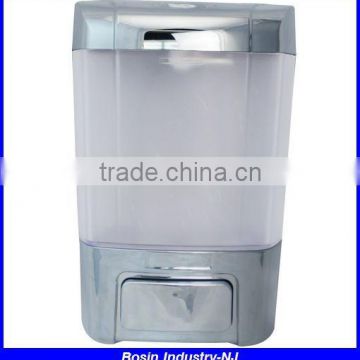 plastic shower head liquid manual soap dispenser with liquid pump