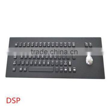 Mechanical Kiosk Stainless Steel Metal Keyboard With Trackball photo-2