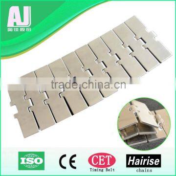 Heavy duty single hinge steel slat conveyor chain hark560