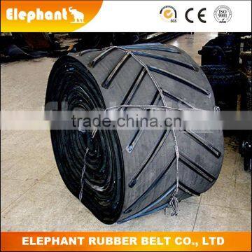 Elephant Belt Anti Slip Conveyor Belt with Chevron Patterns