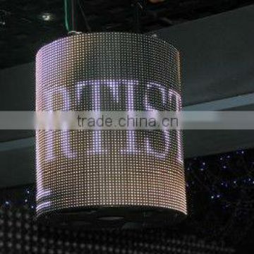 full color P10 flexible LED display