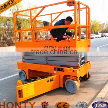 ISO9001:2008/CE certificate China factory sales scissor lift elevator