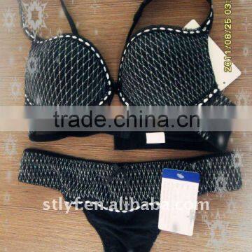 Ladies fashion bra &brief set,underwear set