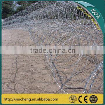 Razor Barbed Wire Length Per Roll/Weight Razor Barbed Wire/Razor Barbed Wire Design(Factory)