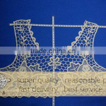 Bottom price antique high quality crocus lace fabric