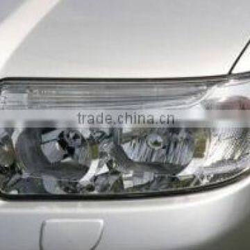 plastic car light cover