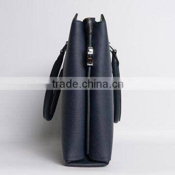 Reliable Men Bag Factory in Guangzhou, Cow Leather Tote Bag for Office Men photo-2