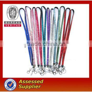 Fashion Cristal Rhinestone Bling Lanyard