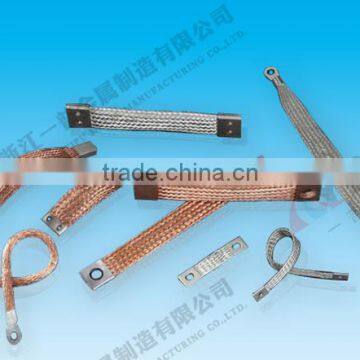 Braided copper flexible connectors