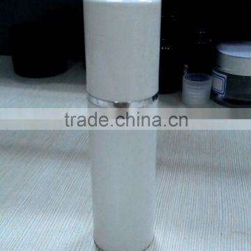 30ml white round plastic airless pump bottles