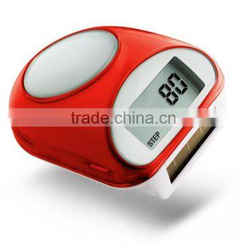 Large imprint logo area Longer battery life solar power pedometers