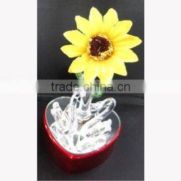 Crystal Decor Flower Craft