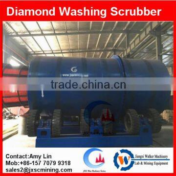 rotary scrubber washing equipment for diamond wash plant