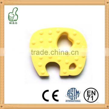 BPA Free Fruit Shaped Silicone Baby Teether