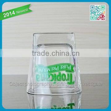 Square Glass Beverage Glass Cup 8oz Glass Cups photo-4