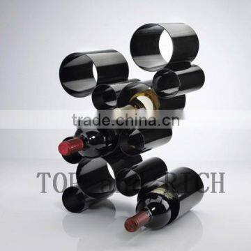 Hot sell wholesale acrylic storage wine rack from factory