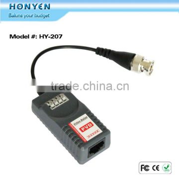 Single channel PVD balun video connector HY-207