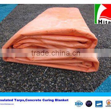 China Insulated Tarps Concrete Curing Blanket With 3mm/4mm/5mm/6mm/8mm PE Foam