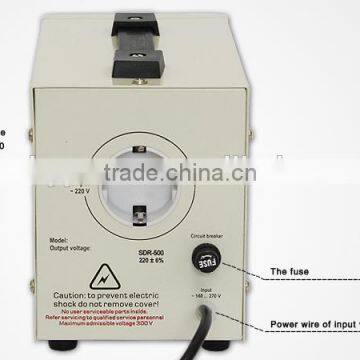 SDR-500VA 400w Electronical 220V Digital Display Relay Control Full AC Automatic Voltage Regulator/stabilizer photo-3