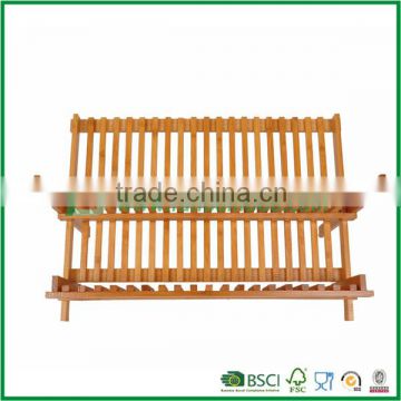 Fuboo dish rack bamboo dish drainer