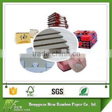 Dongguan Paper SGS Certificated Recycled 1550gsm Grey Paper Board