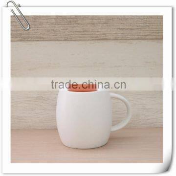 Inner Color Plain Ceramic Coffee Mug for Sublimation