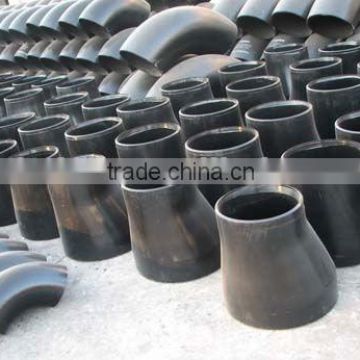 Black steel seamless eccentric reducer,sch40 ASTM A234 WPB