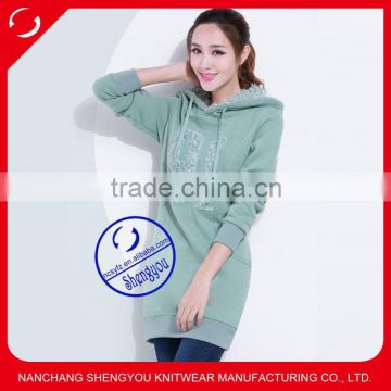 China Factory Custom Cotton Pullover Women's Hoodie Personalized