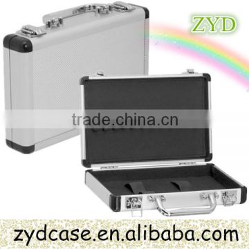 Top quality Aluminum luggage hand tool box Briefcase Case