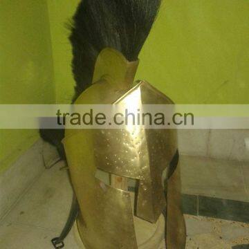 Greek Corinthian Helmet With Black Plume NRH2005