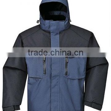 Polyester Oxford Waterproof Windproof Winter Parka for Man