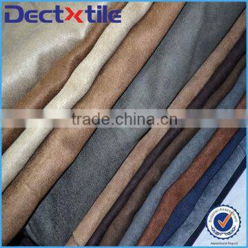 Suede dyed leather fabric suede blazers fabric for clothing materials/home textile/shoes