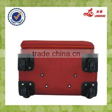 Red Four Wheels High-end Sexy Girls Travel Leisure Suitcase photo-4