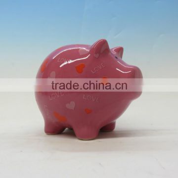 factory direct large ceramic piggy bank