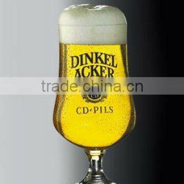 High quality goblet beer glass