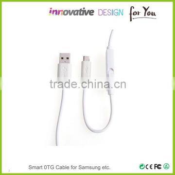 Magic mini USB 2.0 OTG cable with three operation modes.