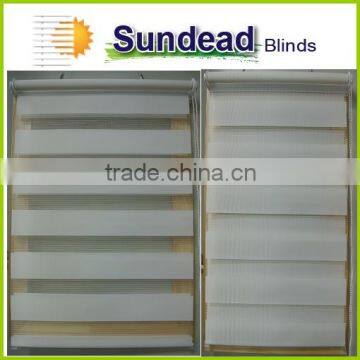Textile Venetian Blinds 18 mm ,28mm, 38mm Zebra Roller Blinds With Zebra Fabric photo-2