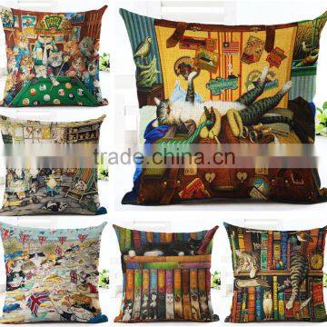 Christmas designs 3d digital printing sofa seat cushion covers                        
                                                                                Supplier's Choice