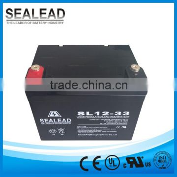 12v series battery 12V 33ah long life battery solar energy storage battery