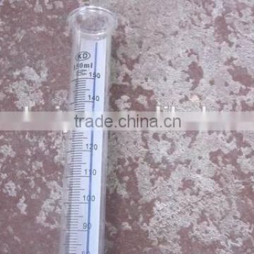 reliable quality, measuring oil tool on test bench, 150ml glass graduated cylinder