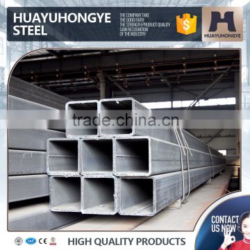 astm a134 hot galvanized carbon square steel pipe