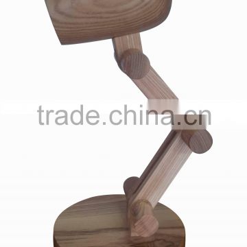 New style wood read lighting table lamp/lights for UL