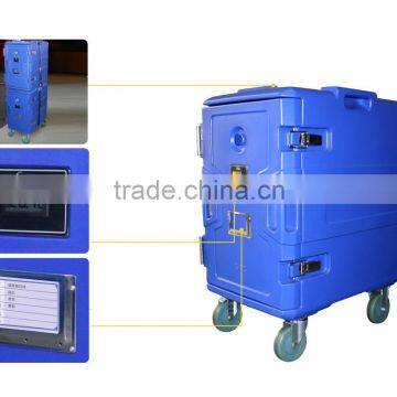 Insulated Refrigerated Cold Food Carts Keep Food Cold Trolley Restaurant Products photo-3