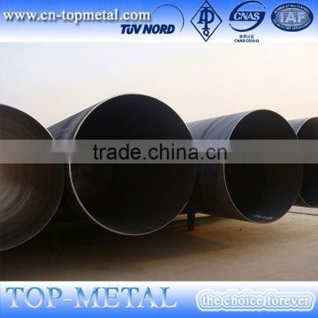 black steel ssaw spiral welding steel pipes