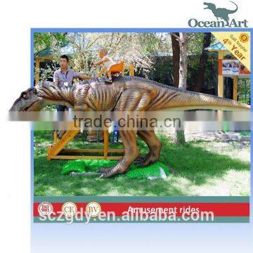 Amusement equipment electronic dinosaur game rides